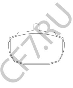 GBP219 PRINCESS Комплект тормозных колодок, дисковый тормоз в городе Королёв