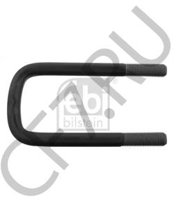 1308593 GECKO Стремянка рессоры с гайками GK-UBP100 22*2,5*223*92(В05)*65 (HQ) SCANIA в городе Королёв