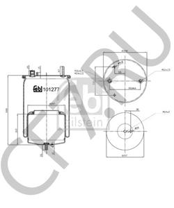 21224745 MERITOR Амортизатор в городе Королёв