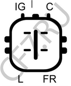 31100-P72-003 ACURA Генератор в городе Королёв