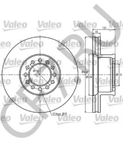 81.50803.0038 ERF Тормозной диск в городе Королёв