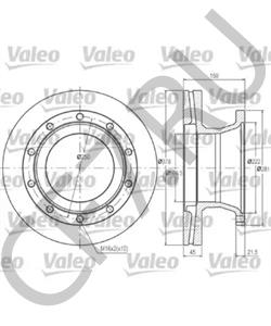 212 251 15 RUBERY-OWEN Тормозной диск в городе Королёв
