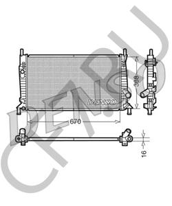 Z60315200 Dar Радиатор основной Mazda 3 / Axela BK / FD Focus (II) / Focus C-MAX BK в городе Королёв