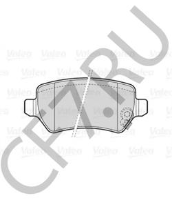 93188727 DAEWOO Колодки задние в городе Королёв