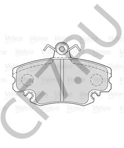 410602192R Пекар Колодки тормозные дисковые передние для а/м lada largus ks0_,rs0_,fs0_ (8 кл. двиг., сист. lucas, пр в городе Королёв