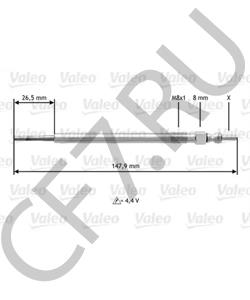 11595001 Freightliner Свеча накаливания в городе Королёв