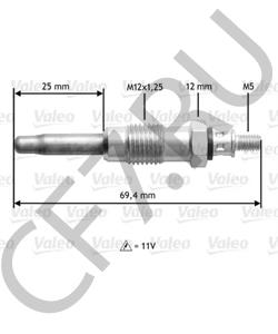 60079 AGRIA Свеча накаливания в городе Королёв