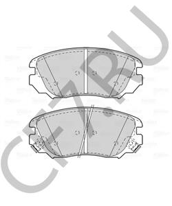 13237750 CADILLAC (SGM) Комплект тормозных колодок, дисковый тормоз в городе Королёв