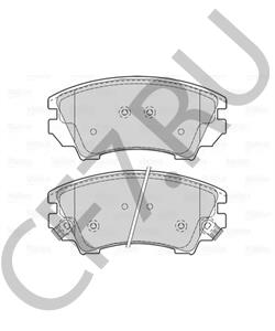 22959104 CADILLAC (SGM) Комплект тормозных колодок, дисковый тормоз в городе Королёв