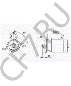 36100-32530 BUESSING Стартер в городе Королёв