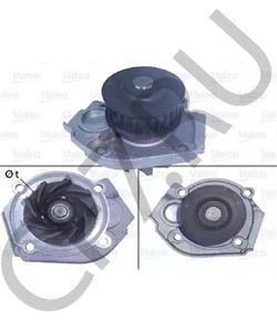 55268277 ABARTH Водяной насос в городе Королёв