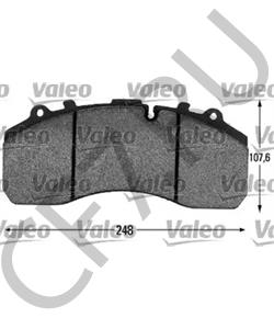 204552 VDL Комплект тормозных колодок, дисковый тормоз в городе Королёв