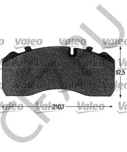 5317002400 SAURER Комплект тормозных колодок, дисковый тормоз в городе Королёв