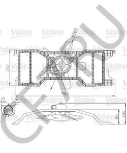 1337582 AUTO UNION Вентилятор, охлаждение двигателя в городе Королёв