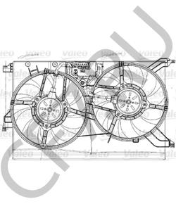 51770406 SATURN Вентилятор, охлаждение двигателя в городе Королёв