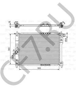 96181931 ZAZ Радиатор, охлаждение двигателя в городе Королёв