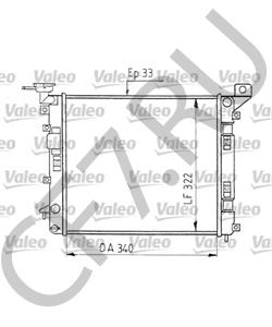2141005B07 AWD Радиатор, охлаждение двигателя в городе Королёв