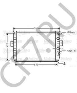 938.22682 ZASTAVA Радиатор, охлаждение двигателя в городе Королёв