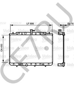 21400JG300 AWD Радиатор, охлаждение двигателя в городе Королёв