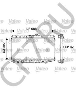 16400-15401 GEO Радиатор, охлаждение двигателя в городе Королёв