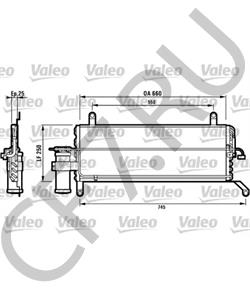7755110 ALFAROME/FIAT/LANCI Конденсатор, кондиционер в городе Королёв