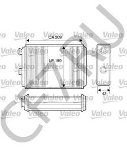 46722976 ZASTAVA Теплообменник, отопление салона в городе Королёв