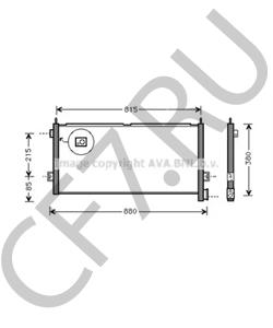 21086309 TERBERG-BENSCHOP Конденсатор, кондиционер в городе Королёв