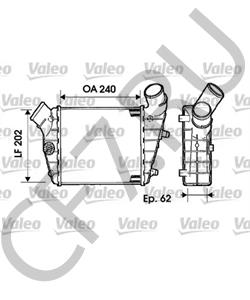 51719097 ALFAROME/FIAT/LANCI Интеркулер в городе Королёв
