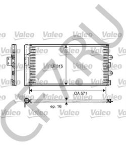 51712975 ZASTAVA Конденсатор, кондиционер в городе Королёв