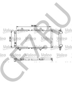 ZF07555444 TALBOT Радиатор, охлаждение двигателя в городе Королёв