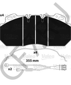 5001.846.034 KÄSSBOHRER Сигнализатор, износ тормозных колодок в городе Королёв