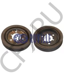 0515S1 CITROEN/PEUGEOT ШКИВ КОЛЕНВАЛА 6 VOIES [ORG в городе Королёв