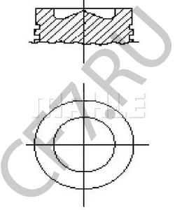 4955190 CUMMINS FOTON Поршень в сборе Cummin QSC 8.3L в городе Королёв