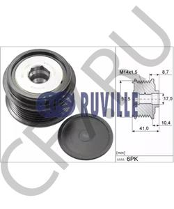 27415-0Y020 DAIHATSU Механизм свободного хода генератора в городе Королёв