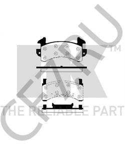 1800 9815 OLDSMOBILE Комплект тормозных колодок, дисковый тормоз в городе Королёв