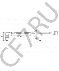 A 124 540 17 17 MERCEDES-BENZ Датчик, частота вращения колеса в городе Королёв