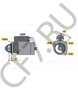 835 330 980 VALMET Стартер в городе Королёв