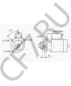 01180928 FEGO СТАРТЕР 12V 30 KW, МТЗ 3022 КИТАЙ в городе Королёв