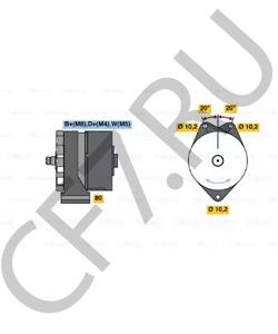 463 0801 130 SAURER Генератор в городе Королёв