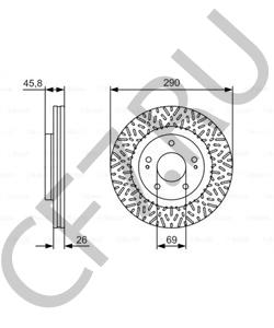 1421350 CARRARO Тормозной диск в городе Королёв