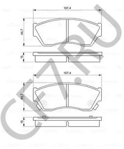 270242100185 TATRA Комплект тормозных колодок, дисковый тормоз в городе Королёв
