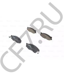 AN127K AKERMAN VERKSTAD AB Комплект тормозных колодок, дисковый тормоз в городе Королёв