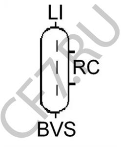 YLE500190 Behr Генератор D3 RRS 2005-2009 в городе Королёв