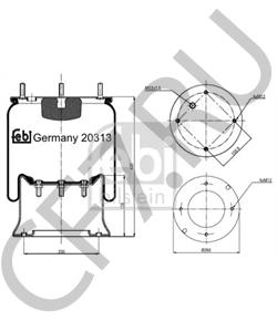 132 272 0 CLAAS Прокладка в городе Королёв