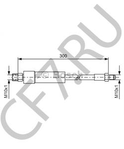 34 32 1 159 890 BMW (BRILLIANCE) Тормозной шланг в городе Королёв