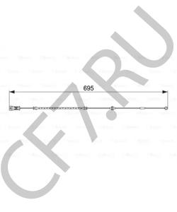 24 427 919 HOLDEN Сигнализатор, износ тормозных колодок в городе Королёв