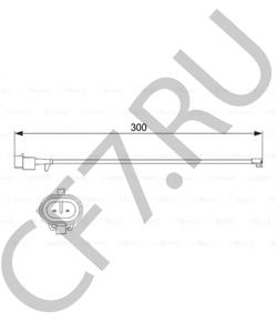 FWI305 FERRARI Сигнализатор, износ тормозных колодок в городе Королёв