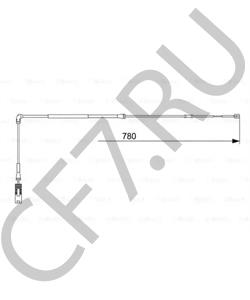 SEM000012 BEARMACH Датчик стирания колодок передних в городе Королёв