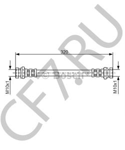 B092-43-810A SAO Тормозной шланг в городе Королёв