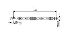 CHEVROLET (SGM) Тормозной шланг